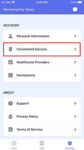 Connecting the Omron BP5250 Blood Pressure Cuff to Allie on iOS